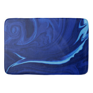 Alfombrilla De Baño Fondo del azul de cobalto