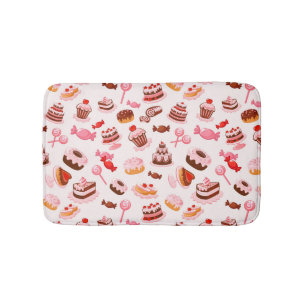 Alfombrilla De Baño Fondo dulce