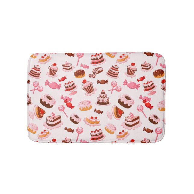 Alfombrilla De Baño Fondo dulce (Anverso)