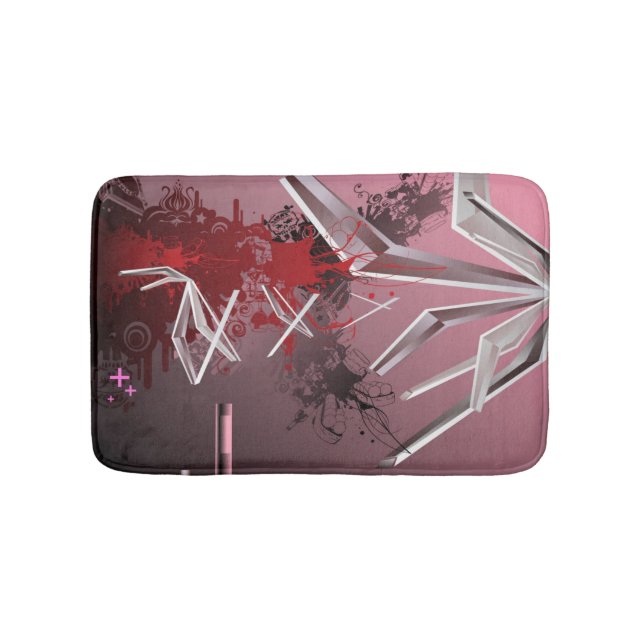 Alfombrilla De Baño Fondos del diseño (Anverso)