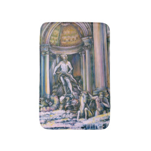 Alfombrilla De Baño Fontana Di Trevi, Roma