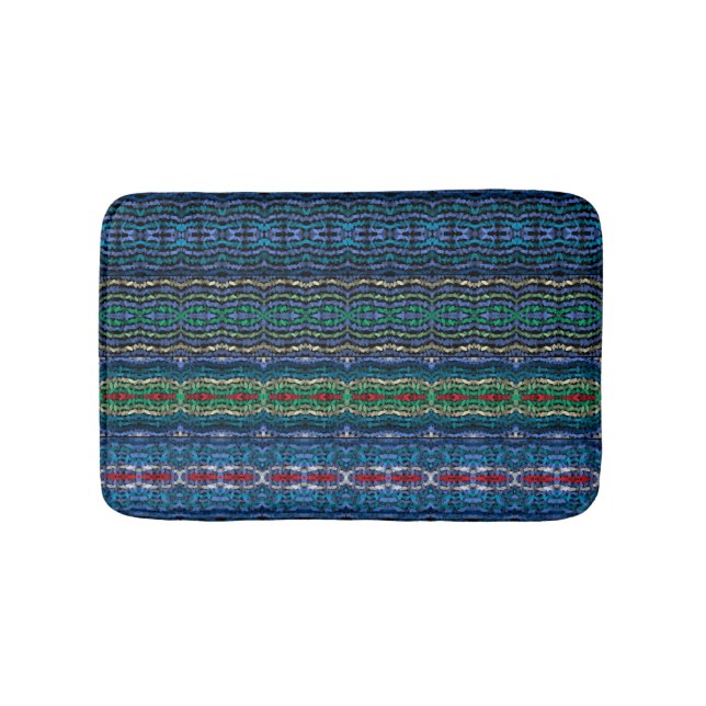 Alfombrilla De Baño Formas alternativas translúcidas de cuatro partes  (Anverso)