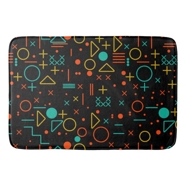 Alfombrilla De Baño Formas geométricas (Anverso)