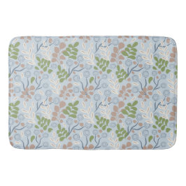 Alfombrilla De Baño Formas orgánicas botánicas