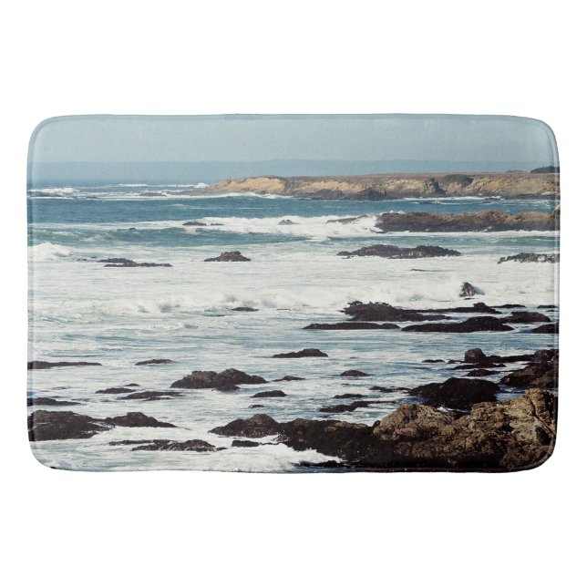 Alfombrilla De Baño Fort Bragg, costa de California......... (Anverso)