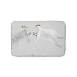 Alfombrilla De Baño Foster's Tern en vuelo