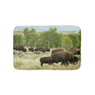 Alfombrilla De Baño Fotografía de animales de la naturaleza de Wyoming