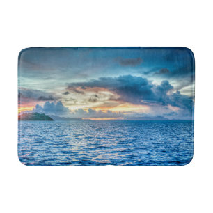 Alfombrilla De Baño Fotografía de Bora Bora Ocean View