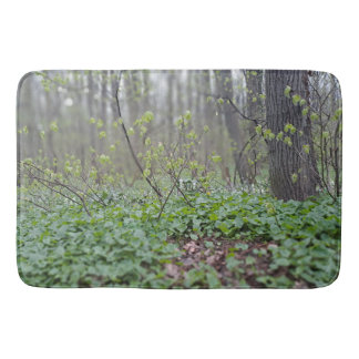 Alfombrilla De Baño Fotografía de la naturaleza del suelo del bosque d