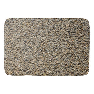 Alfombrilla De Baño Fotografía de rock de textura realista de arena y