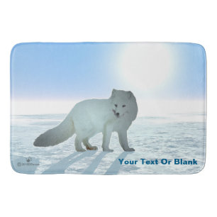 Alfombrilla De Baño Fox ártica
