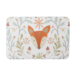Alfombrilla De Baño Fox caprichoso del arbolado