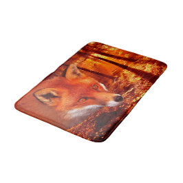 Alfombrilla De Baño Fox rojo