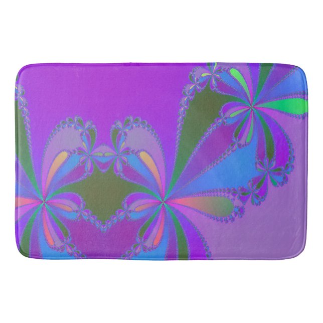 Alfombrilla De Baño Fractal (Anverso)