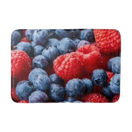 Alfombrilla De Baño Frambuesas y arándanos