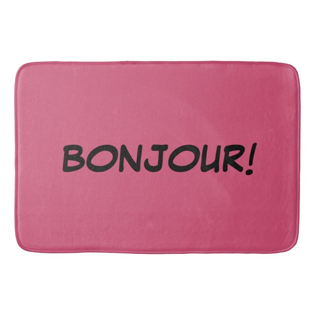 Alfombrilla De Baño Francés (Anverso)