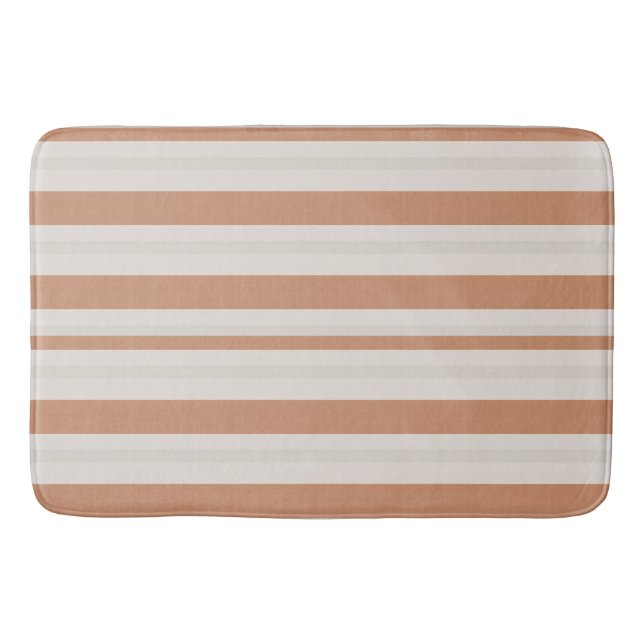 Alfombrilla De Baño Franja de Arena Cálida (Anverso)