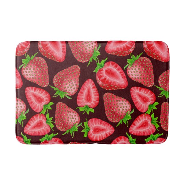 Alfombrilla De Baño Fresas (Anverso)