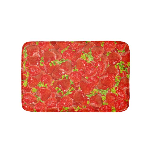 Alfombrilla De Baño Fresas (Anverso)