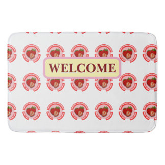 Alfombrilla De Baño Fresas Jugosas Dulces Fruta de Verano 