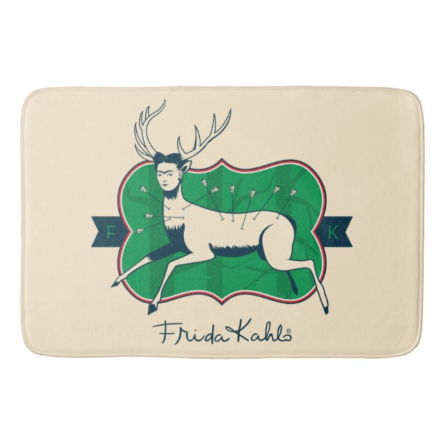 Alfombrilla De Baño Frida Kahlo el | los ciervos heridos (Anverso)