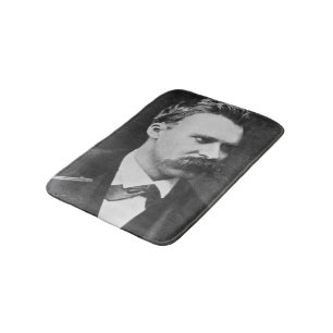 Alfombrilla De Baño Friedrich Wilhelm Nietzsche (1844-1900) 1873 (b/w
