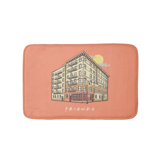 Alfombrilla De Baño FRIENDS™ | Edificio del apartamento de Monica (Anverso)