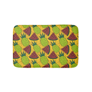 Alfombrilla De Baño Fruit seamless pattern Fruit surface pattern 29