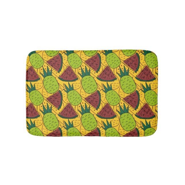 Alfombrilla De Baño Fruit seamless pattern | Fruit surface pattern 29 (Anverso)