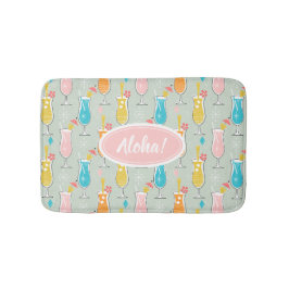 Alfombrilla De Baño Fruity Tiki Beverages