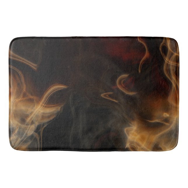 Alfombrilla De Baño Fuego dorado (Anverso)