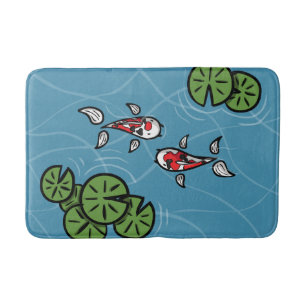 Alfombrilla De Baño Fuku y Heiwa el Koi Bath Mat