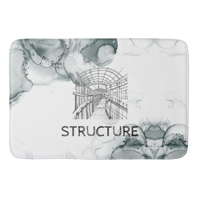 Alfombrilla De Baño Funda acuática de tono de inclinación (Anverso)