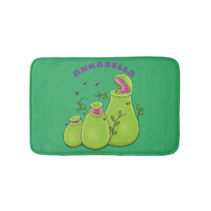 Alfombrilla De Baño Fundido personalizado de plantas de jardinería ver