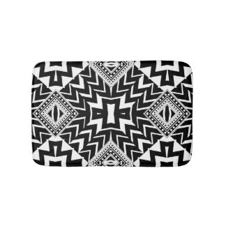 Alfombrilla De Baño Funky Tribal Chevron Pattern Bath Mat