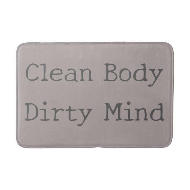 Alfombrilla De Baño Funny Bath Mat Bathroom Rug (Anverso)