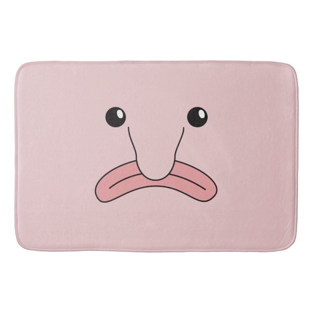 Alfombrilla De Baño Funny Blobfish Funny Animals Blobfish Costume (Anverso)