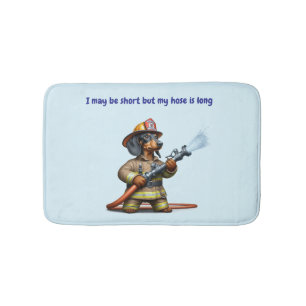 Alfombrilla De Baño Funny Fire Fighter