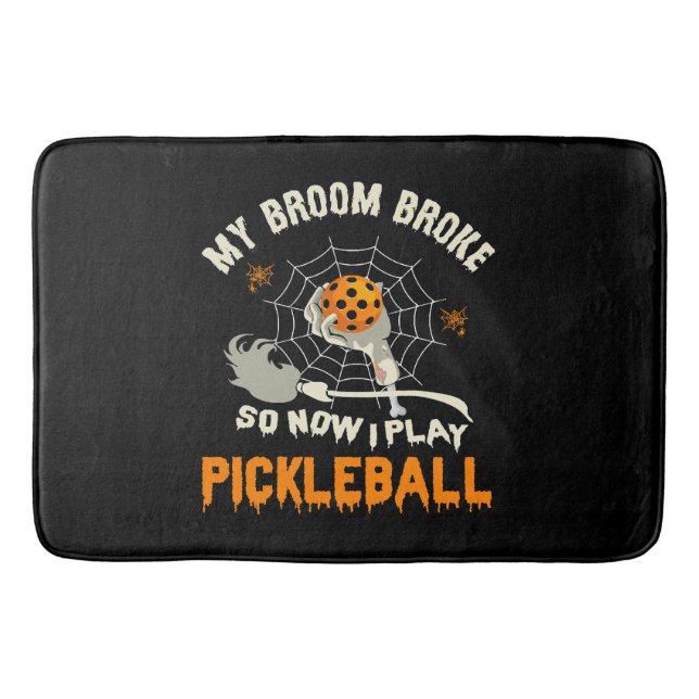 Alfombrilla De Baño Funny Mi Escoba Se Rompió, Así Que Ahora Juego Al  (Anverso)