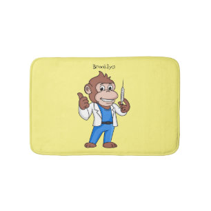 Alfombrilla De Baño Funny orangutan ape personalizado médica