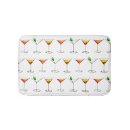 Alfombrilla De Baño Gafas de cóctel Bar mixto Bebe Martini Cosmo
