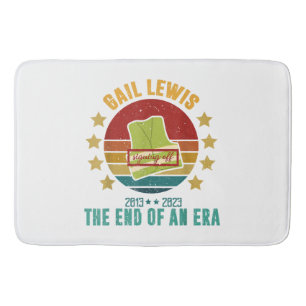 Alfombrilla De Baño Gail Lewis, te saludamos, el fin de una era Signi