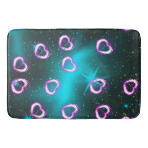 Alfombrilla De Baño Galaxia del corazón