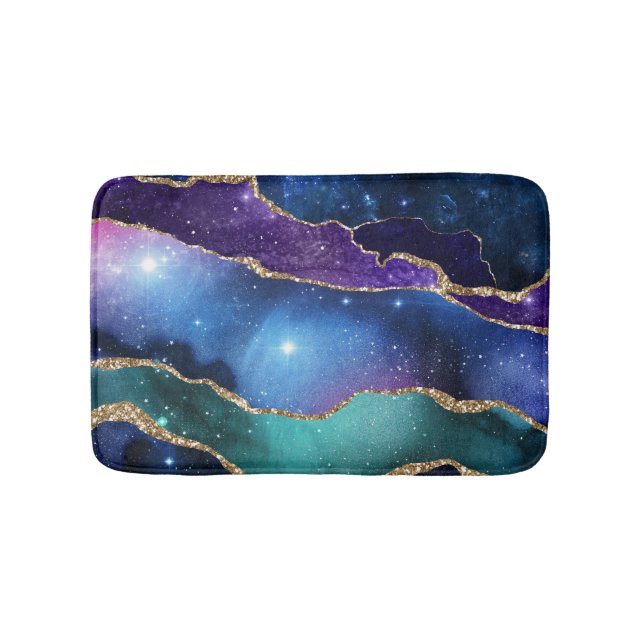 Alfombrilla De Baño Galaxy Agate Series Design 13  (Anverso)