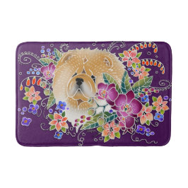 Alfombrilla De Baño GARDEN DANCE CHOW Purple - Crate o Bath Mat
