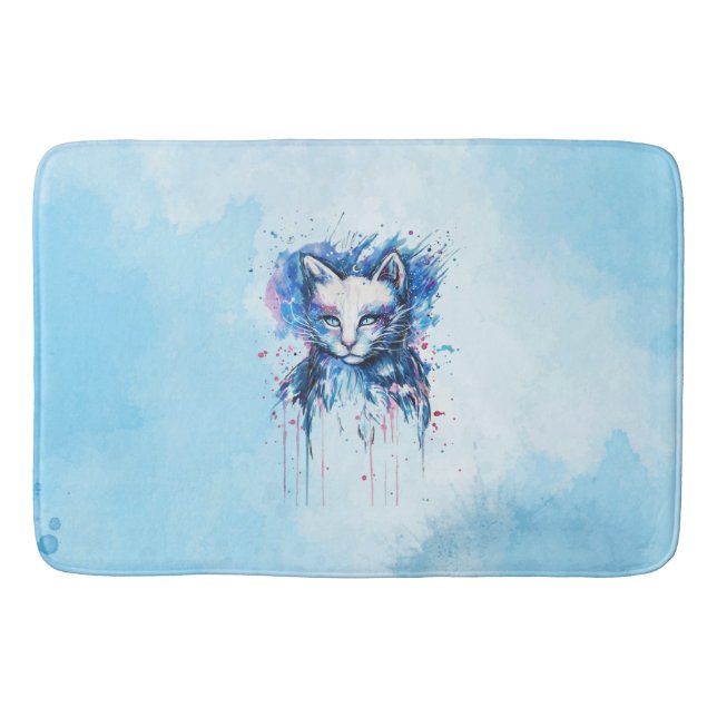 Alfombrilla De Baño Gatita (Anverso)