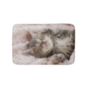 Alfombrilla De Baño Gatito soñoliento