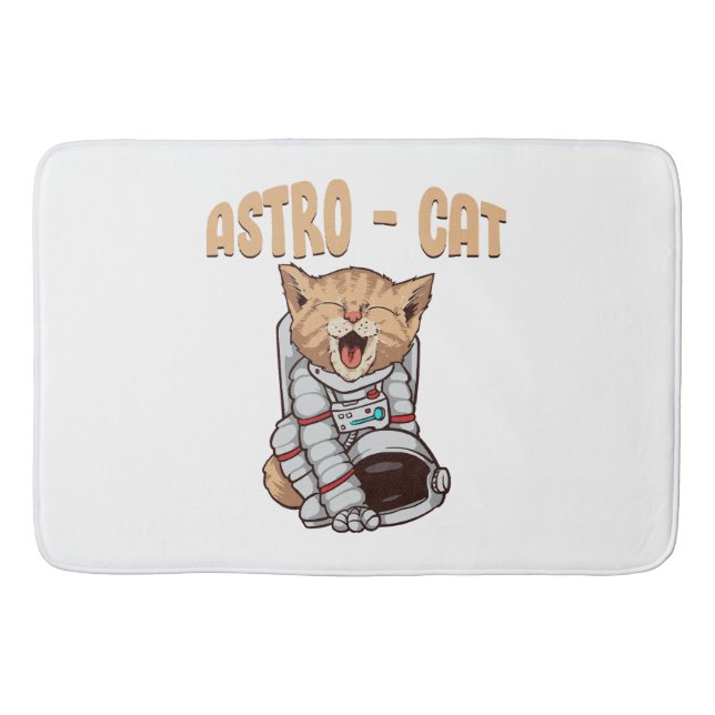 Alfombrilla De Baño Gato Astro (Anverso)