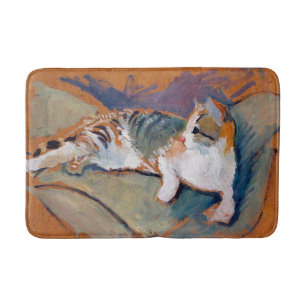 Alfombrilla De Baño Gato, August Macke Bath Mat