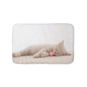 Alfombrilla De Baño Gato británico de Shorthair